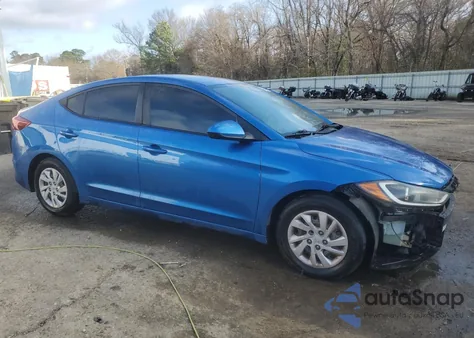 2018 Hyundai Elantra Se из США, поврежденный, VIN 5NPD74LF4JH342785